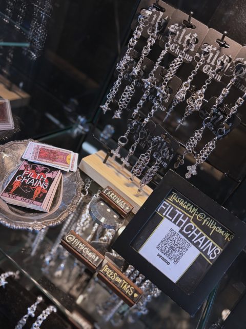 Black Coffin is now carrying the chainmail art of @filthchains! These beautiful adornments fit in perfectly with our aesthetic, and theyβll look great on you too. π€
Give her a follow, and come buy yourself something shiny. βοΈπ©Έ