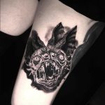 Throwback Thursday to this absolute little nightmare. 🦇🖤

Erik Luna and Veronica Erickson joined forces to bring this black and grey creature to life. Two artists, one creepy and cool result.

Nightmare fuel or dream tattoo? Book with Black Coffin and let's make something weird together. https://blackcoffintattoo.com/

#BlackCoffinTattoo #SaintPaulTattoo #TwinCitiesTattoo #MinnesotaTattoo #CustomTattoo #BlackworkTattoo #HorrorTattoo #SciFiTattoo #BodyPiercing #TattooShop